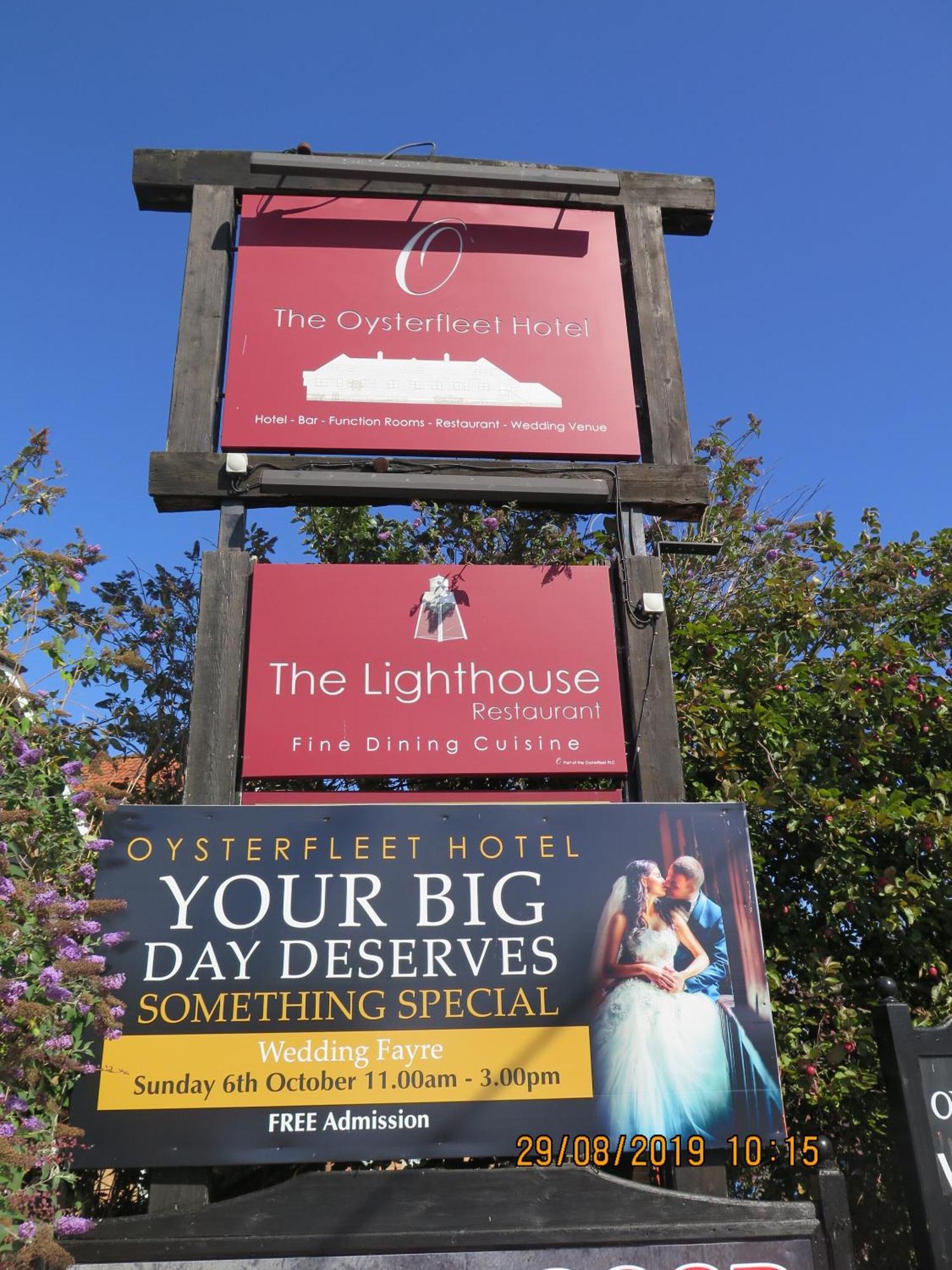 Oyster Fleet Hotel Canvey Island Kültér fotó